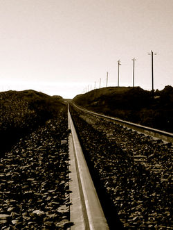 train tracks near Panther Beach