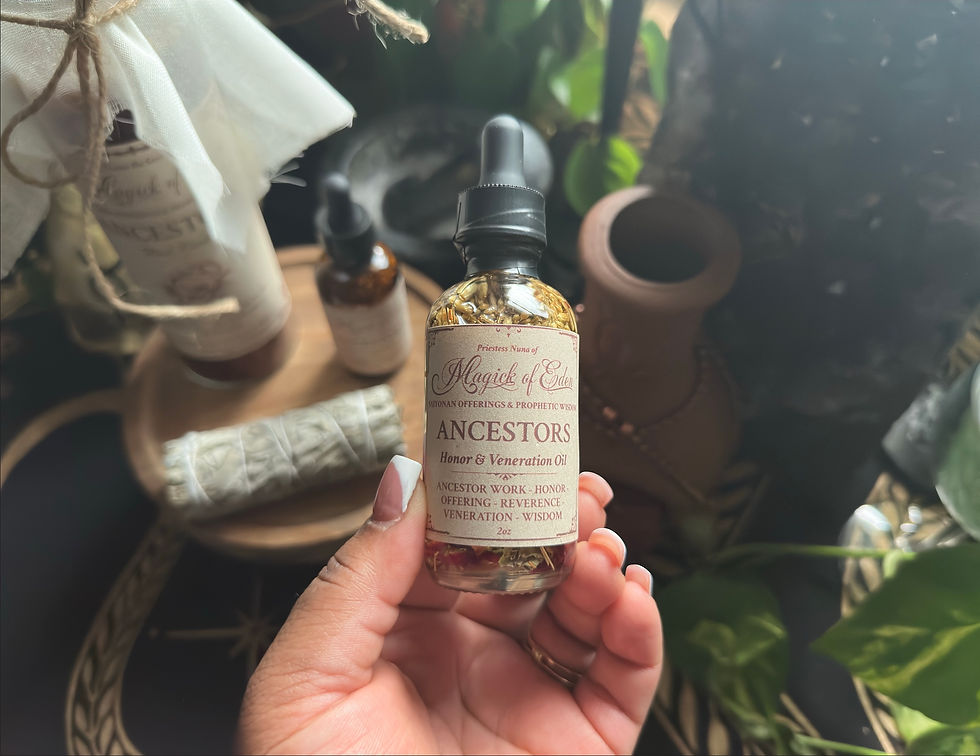 Thumbnail: ANCESTORS HONOR & VENERATION OIL