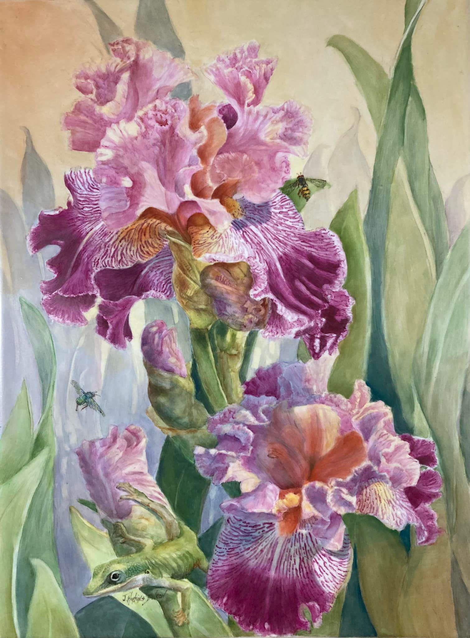 Joanna Burch | Pink Iris