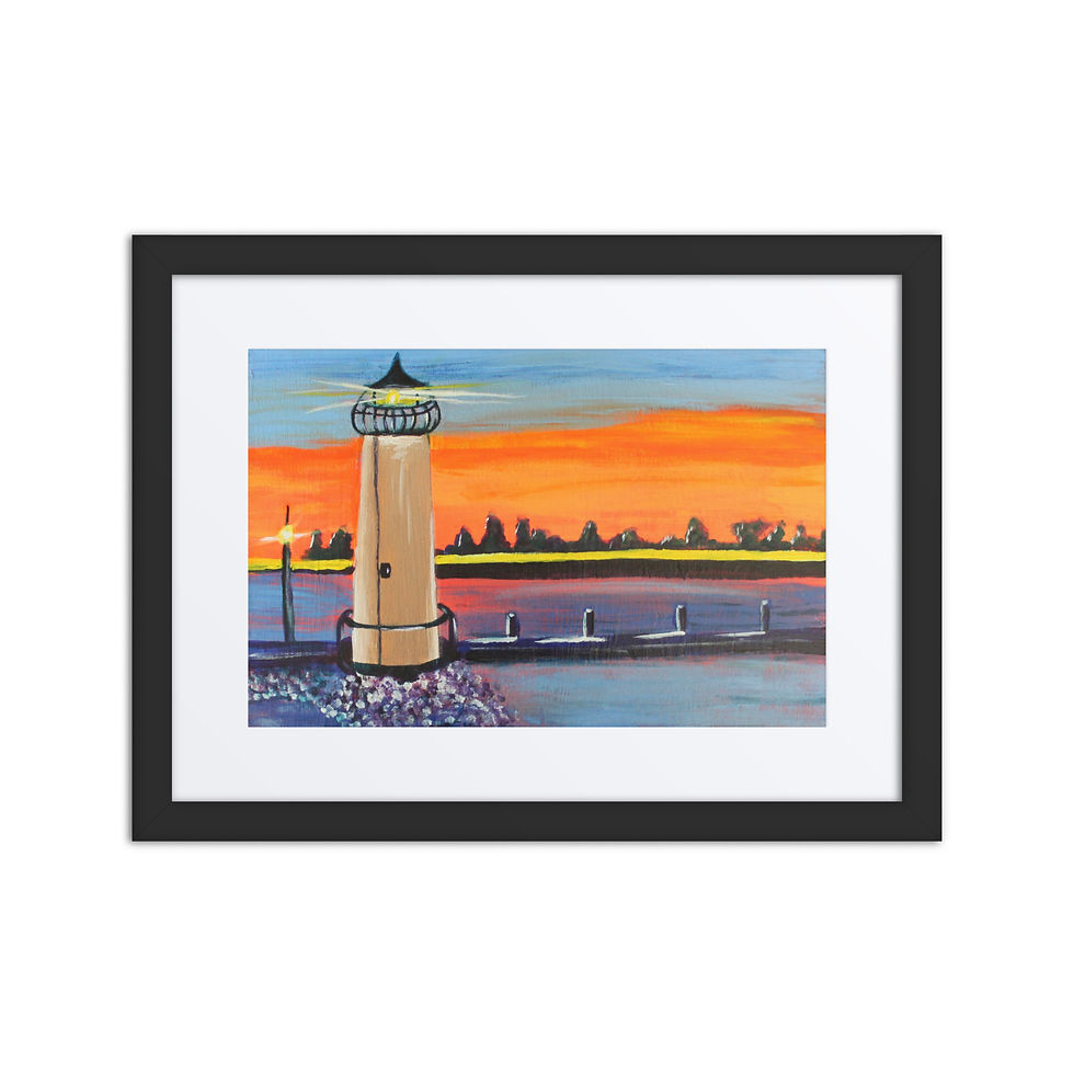 Rockwall Sunset print
