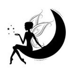 beautiful-fairy-silhouette-sitting-moon-isolated-white-background-31094233