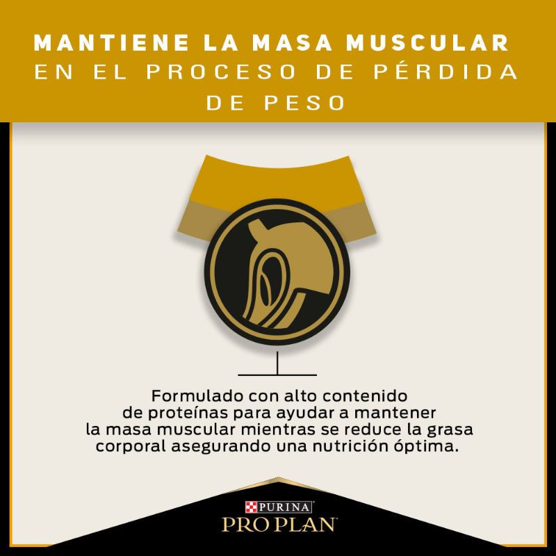 Miniatura: Comida para perros adultos calorias reducidas razas medianas y grandes Pro Plan