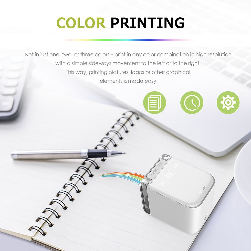 Miniatura: Mbrush Printer Impresora Compacta Portátil