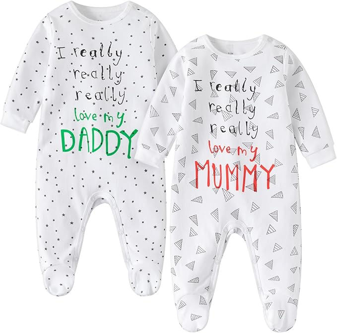 2-Pack Romper Set, Newborn Clothes