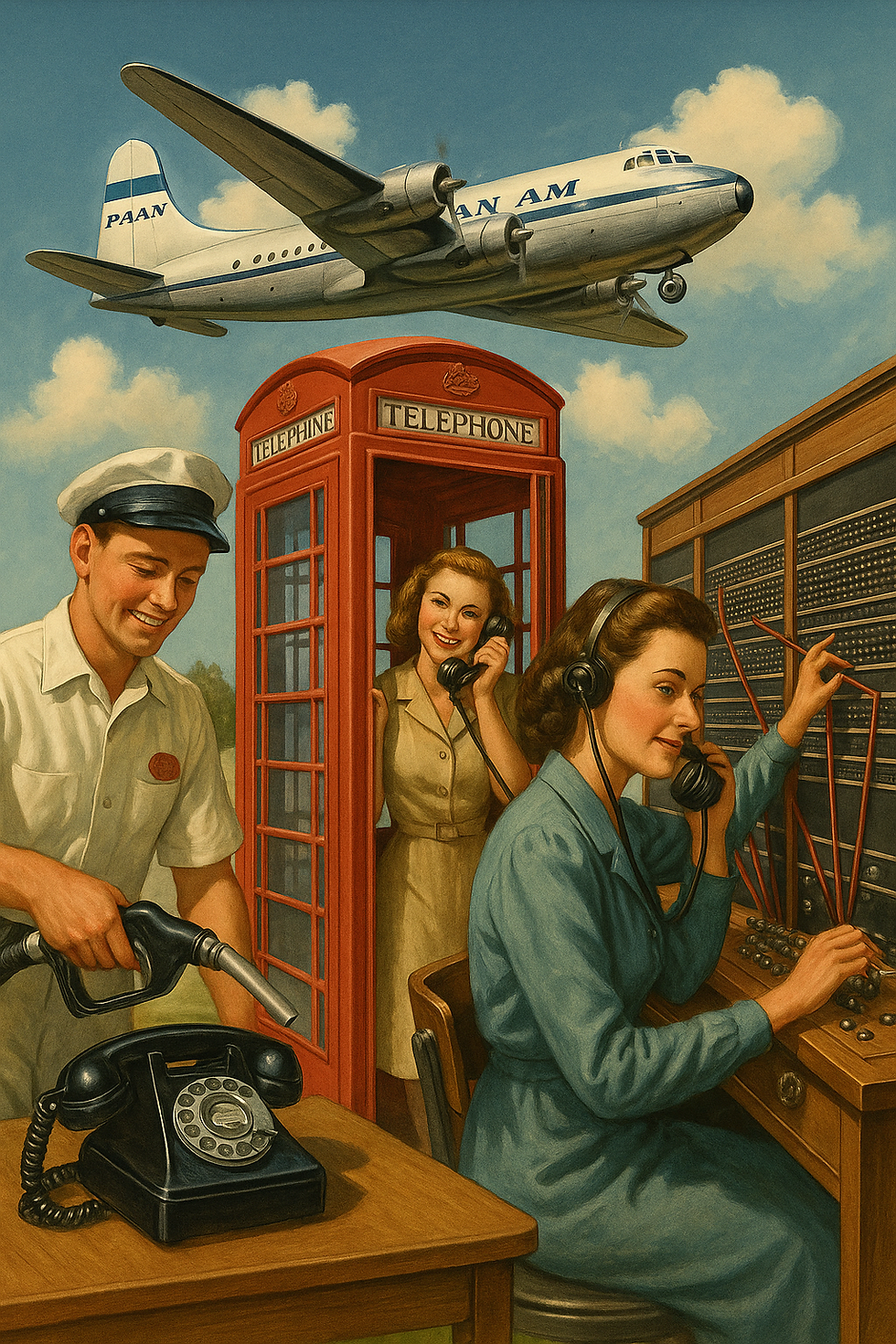 Life Before the Internet: When Phones Had Cords and Gas Had Attendants