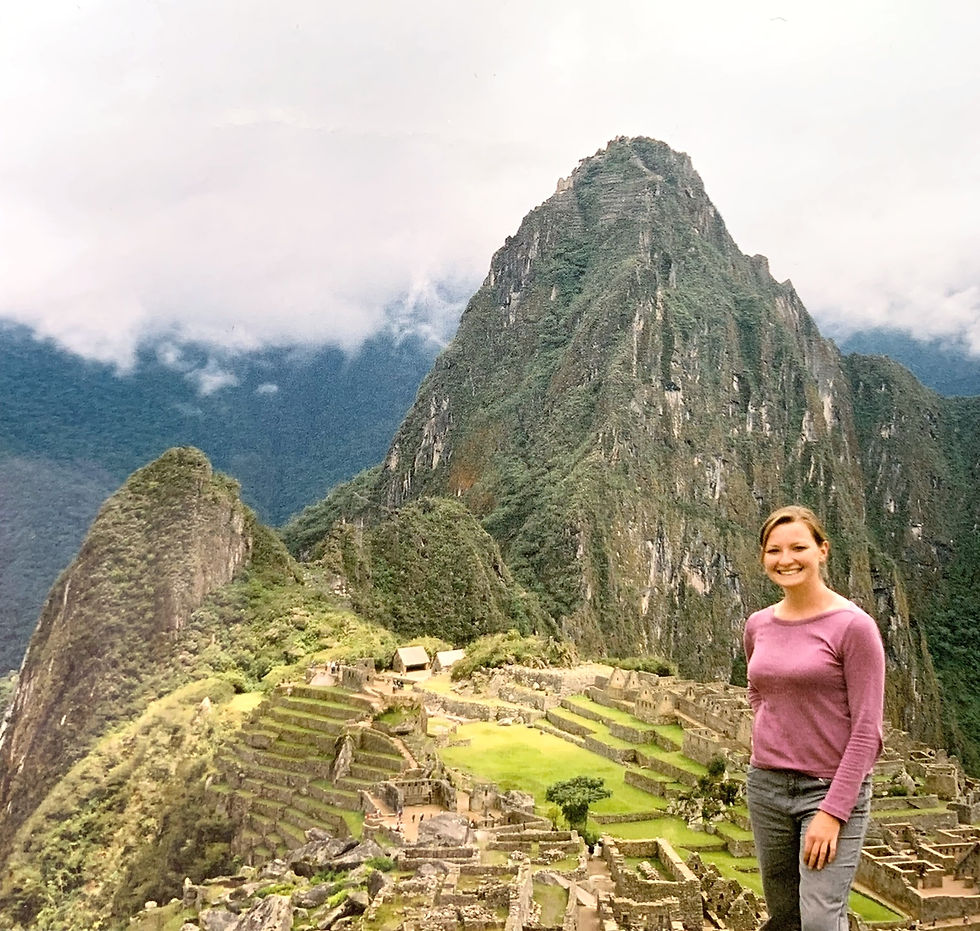 Completing the Inca Trail in Peru with the awesome sight/site of Macchu Piccu