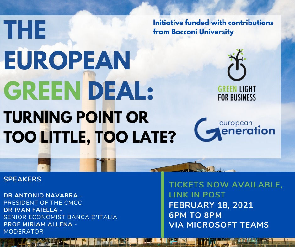 The European Green Deal: Turning Point or Too Little Too Late?