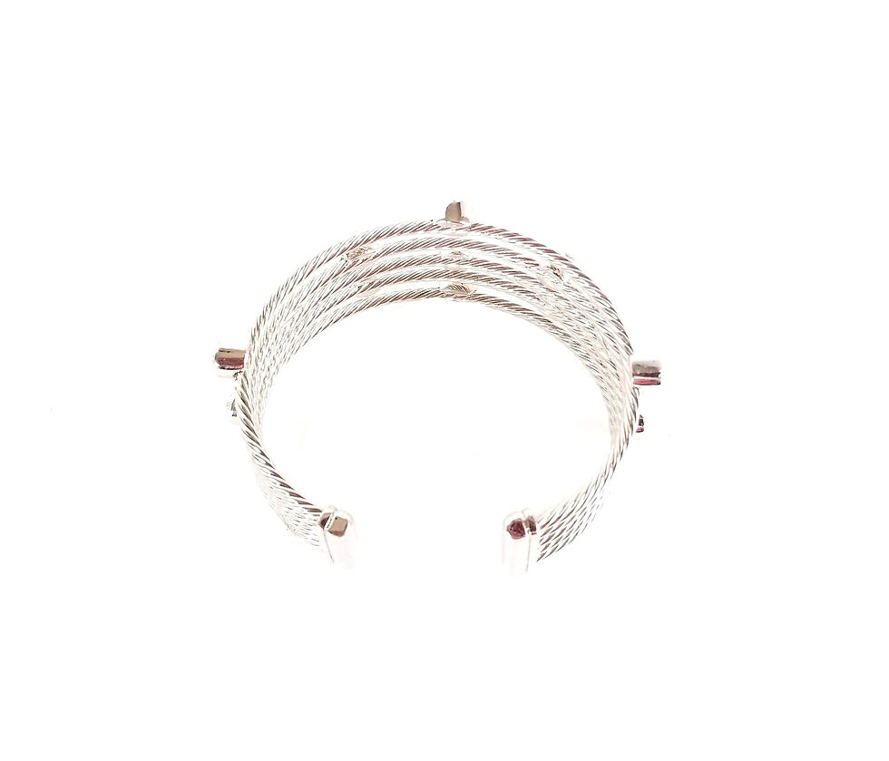 Thumbnail: Rhinestone Cuff Bracelet