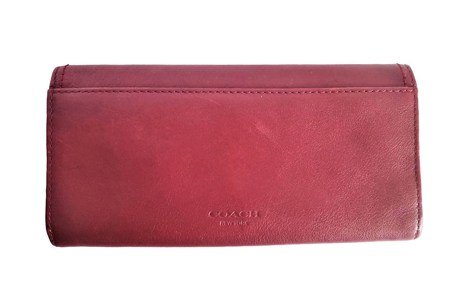 Thumbnail: Coach Large Leather Wallet