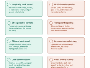 What to look for in a hospitality digital marketing agency