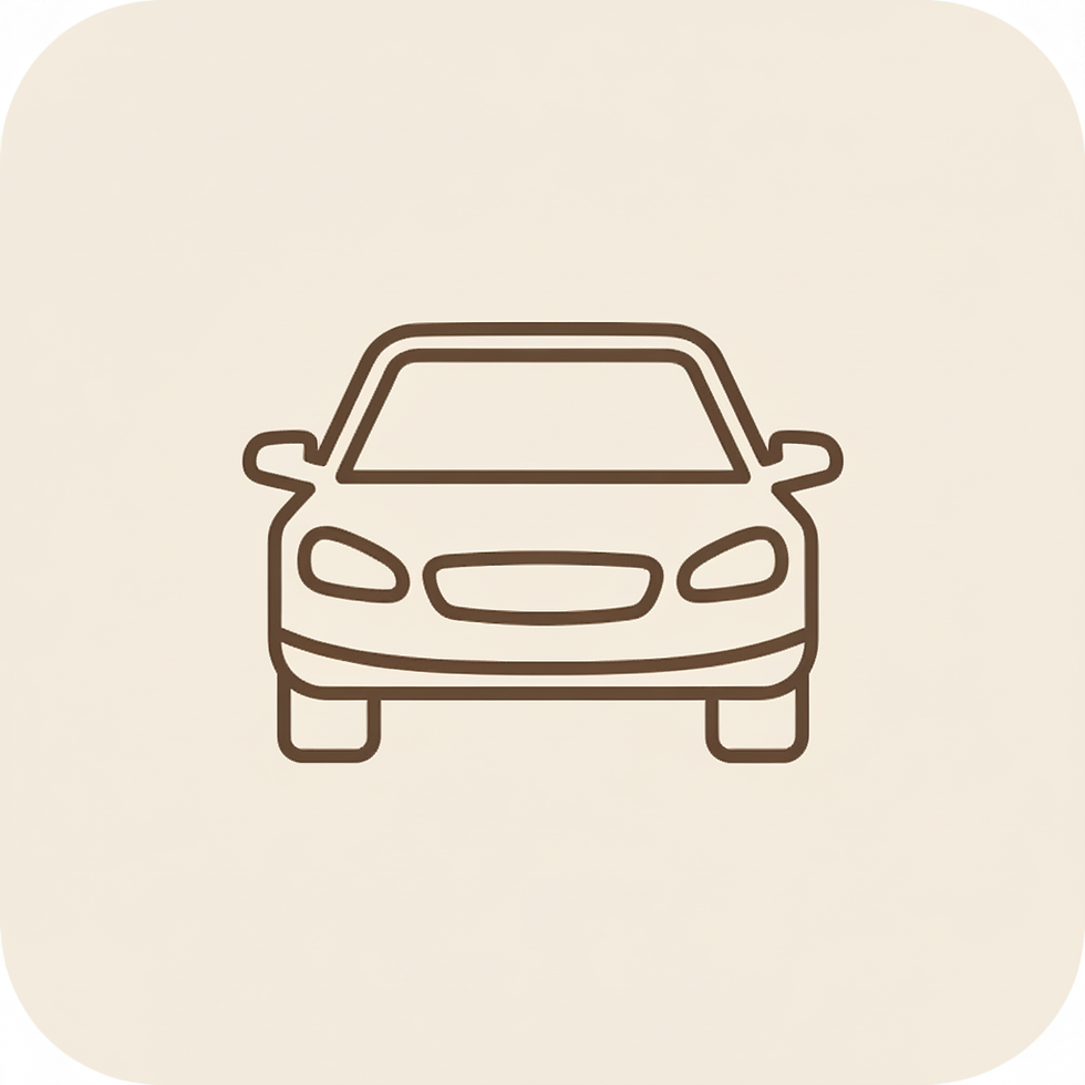 Car outline icon