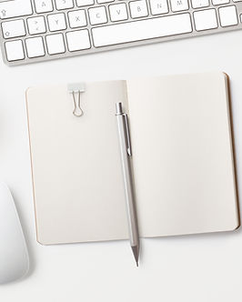Notepad on Desk