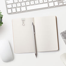 Notepad on Desk