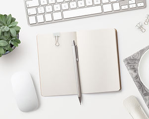 Notepad on Desk