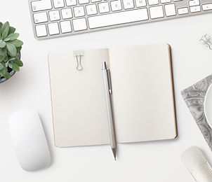 Notepad on Desk