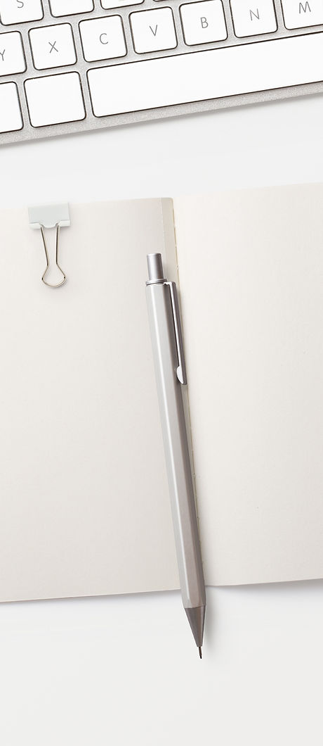 Notepad on Desk
