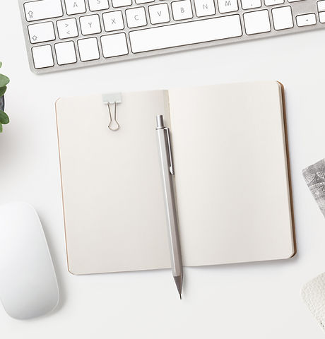 Notepad on Desk