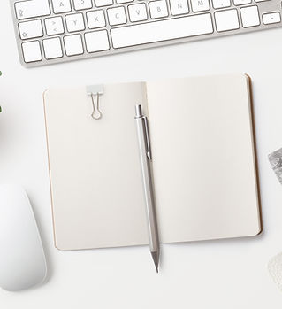 Notepad on Desk