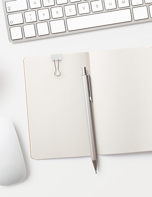 Notepad on Desk