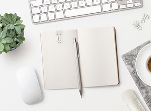 Notepad on Desk
