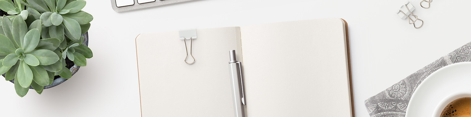 Notepad on Desk