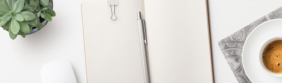 Notepad on Desk