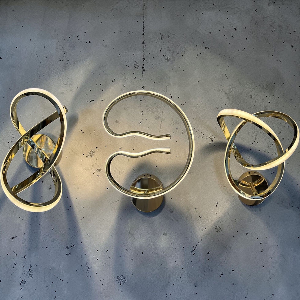 Miniatura: Apliques De Pared Modernos Con Formas