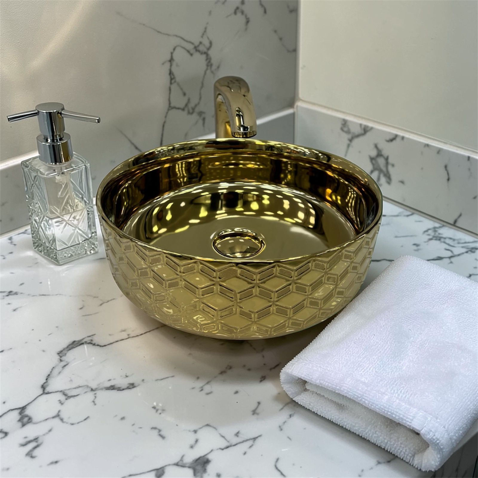 Lavamanos Luxury Diamond