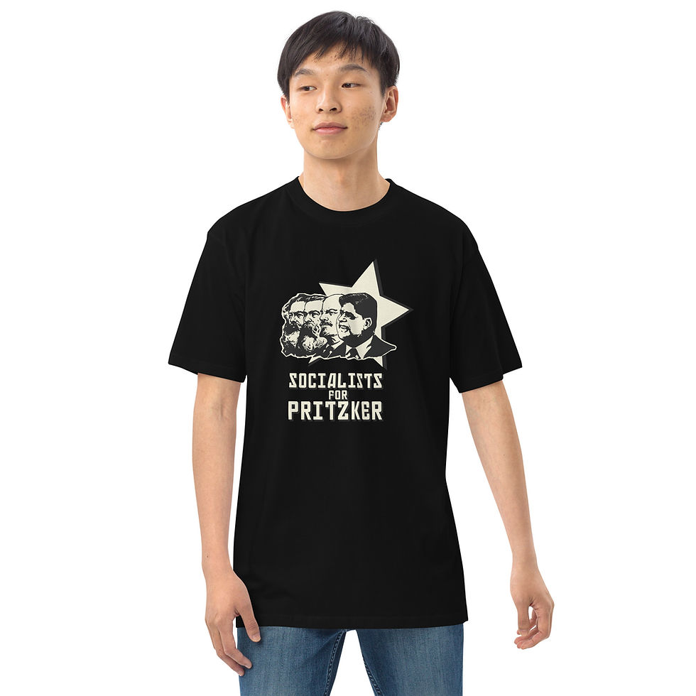 Thumbnail: Socialists for Pritzker - Tee