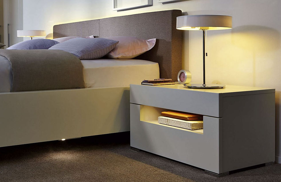 Mesa de noche Diseño Moderna Ref: Bianca