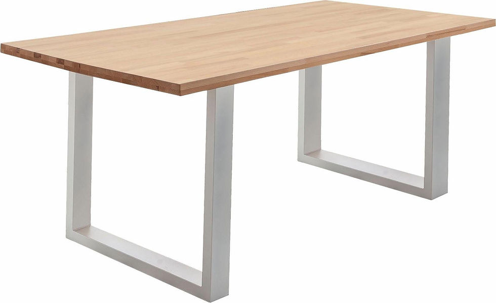 Miniatura: Mesa de comedor diseño Industrial