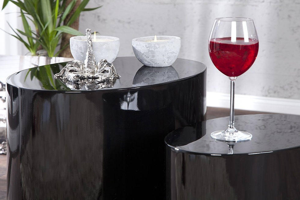 Miniatura: Mesa Auxiliar Diseño moderno minimalista