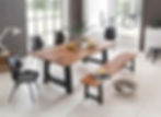 Miniatura: Mesa de Comedor Diseño industrial