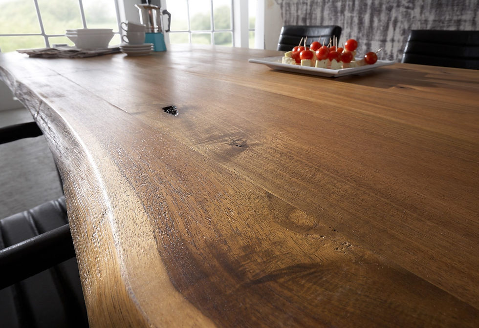 Miniatura: Mesa de Comedor diseño industrial