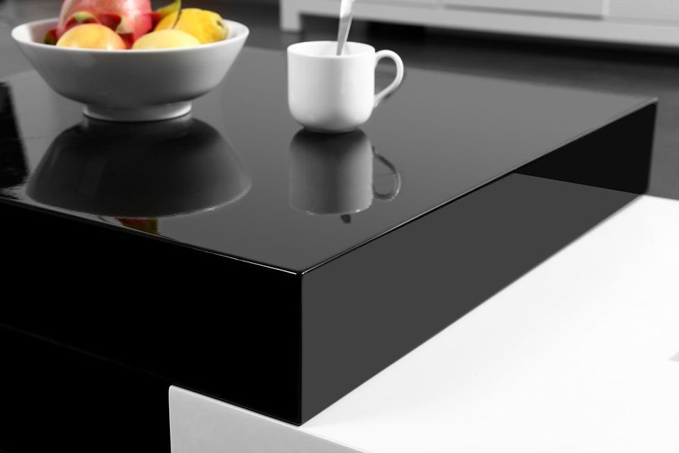 Miniatura: Mesa De Centro Diseño Moderno Extensible Ref: Luna