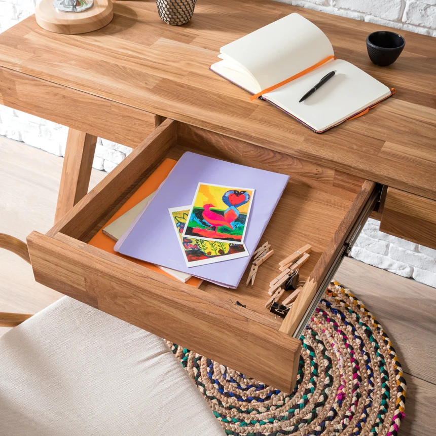 Miniatura: Escritorio con estantería Diseño Nórdico