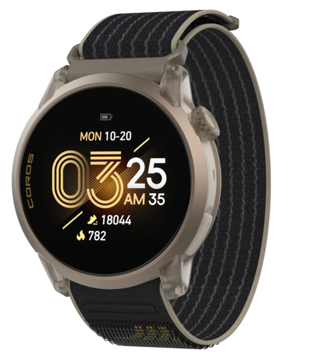 COROS PACE 4 GPS Sport Watch - Aluminium - Nylon Band