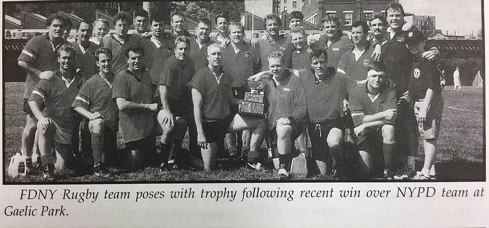 FDNY Rugby 1996