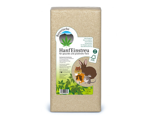 Bayerische Hanfeinstreu für Kleintiere 20 kg | Samerberger Heustadl