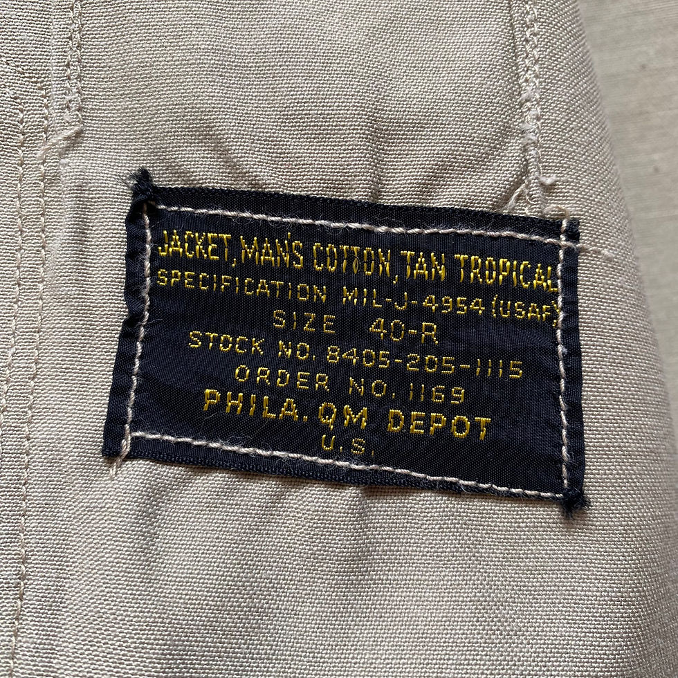 섬네일: 50’s USAF TROPICAL JACKET
