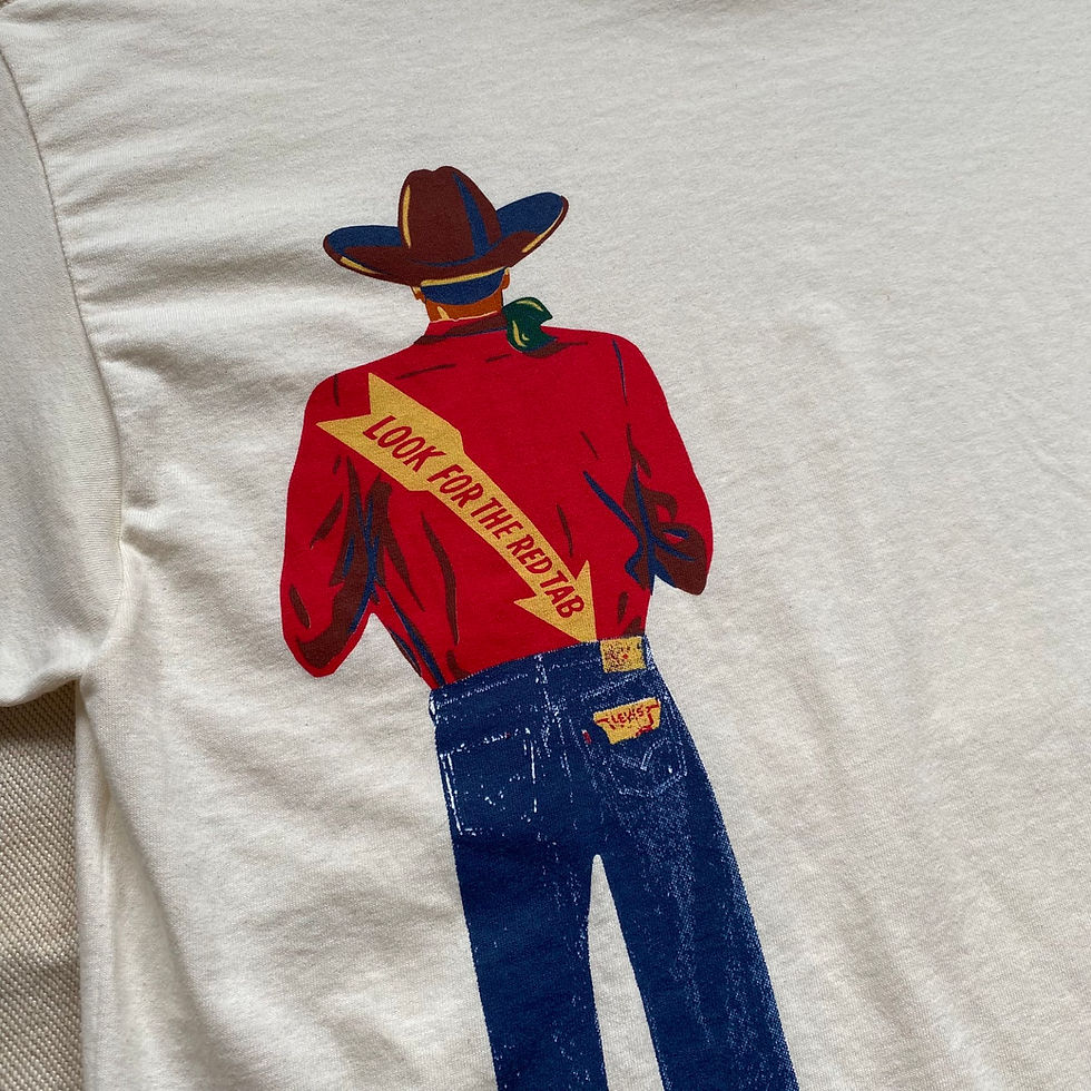 Miniaturbild: NEW OLD STOCK 90’s LEVI’S SADDLEMAN T-SHIRT MADE IN U.S.A.