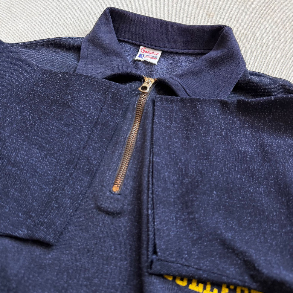 縮圖：50’s CHAMPION RUNNER TAG S/S COLLEGIATE JERSEY WITH CONMAR QUARTER ZIP