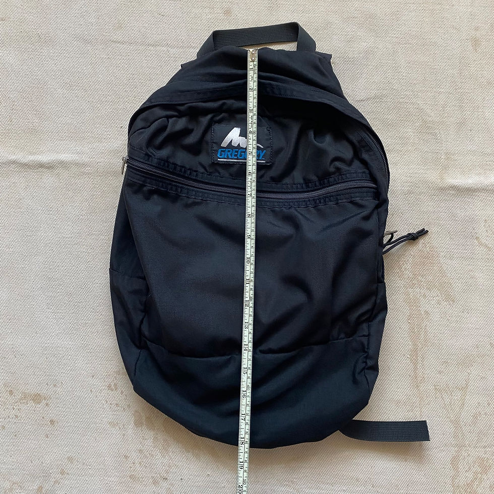 섬네일: 90’s GREGORY BLUE LETTER TAG BACKPACK