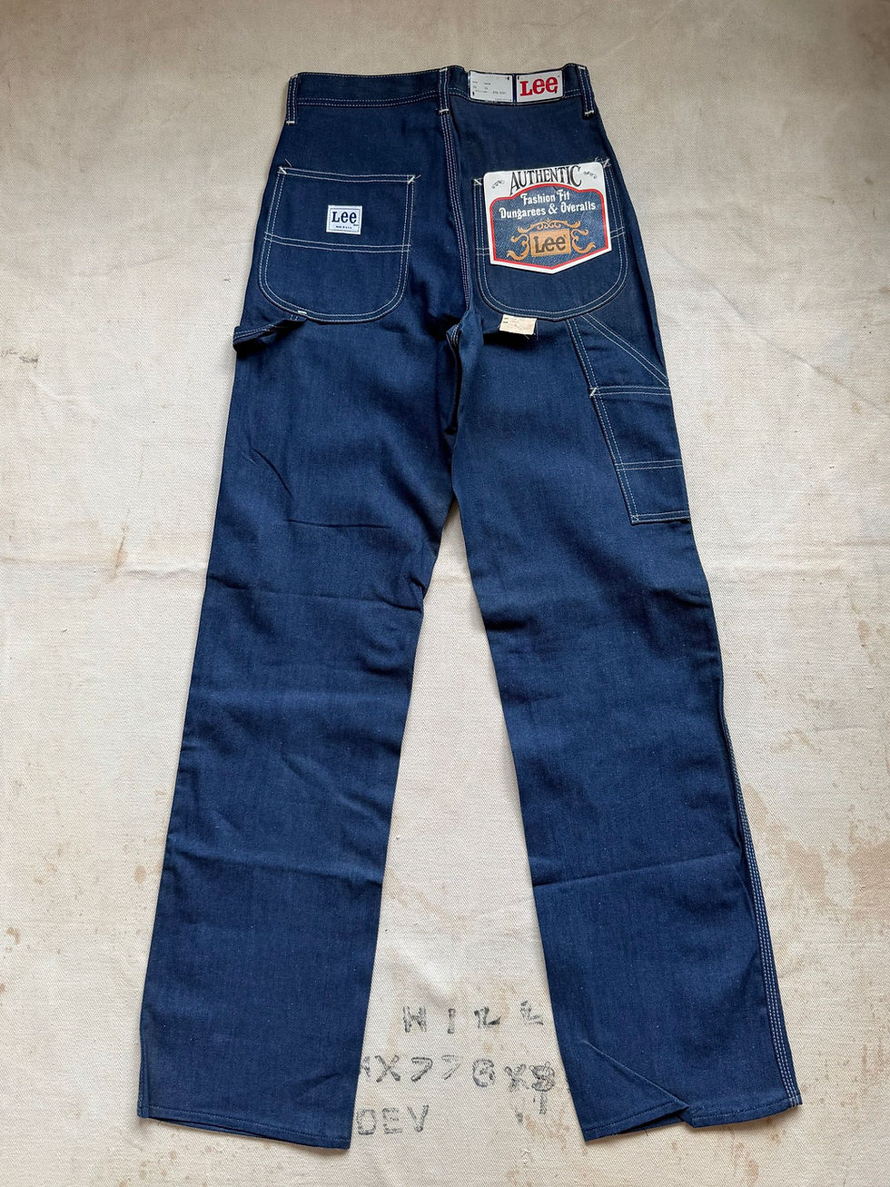 Thumbnail: DEADSTOCK 70’s LEE DENIM PAINTER PANTS