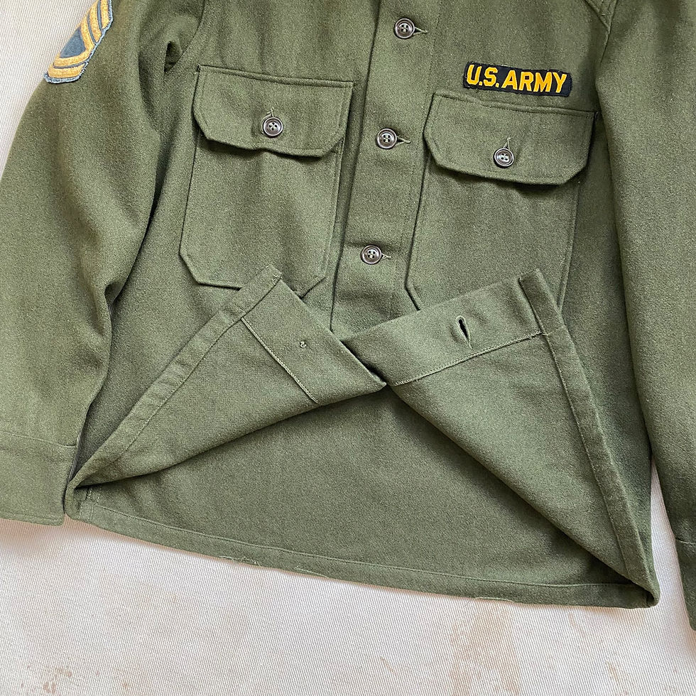 縮圖：50’s US ARMY KOREAN WAR WOOL SHIRT