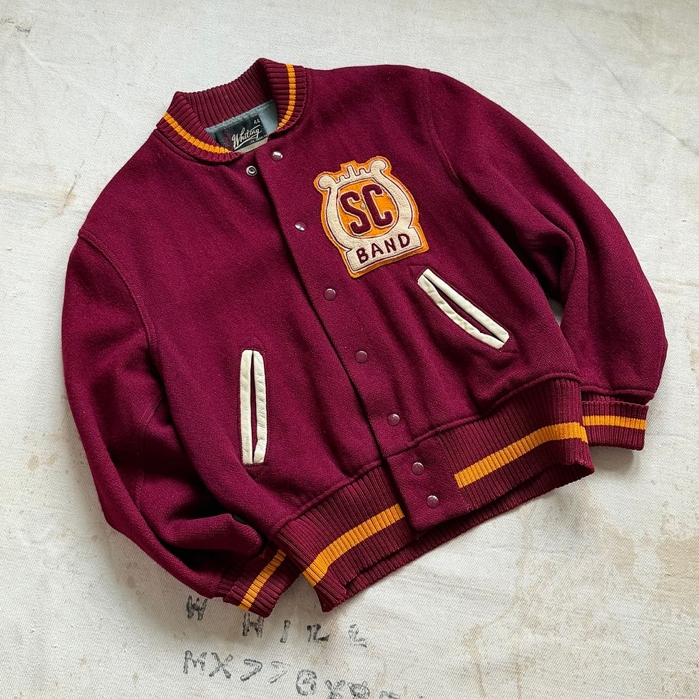 Thumbnail: 60’s WHITING VARSITY WOOL JACKET