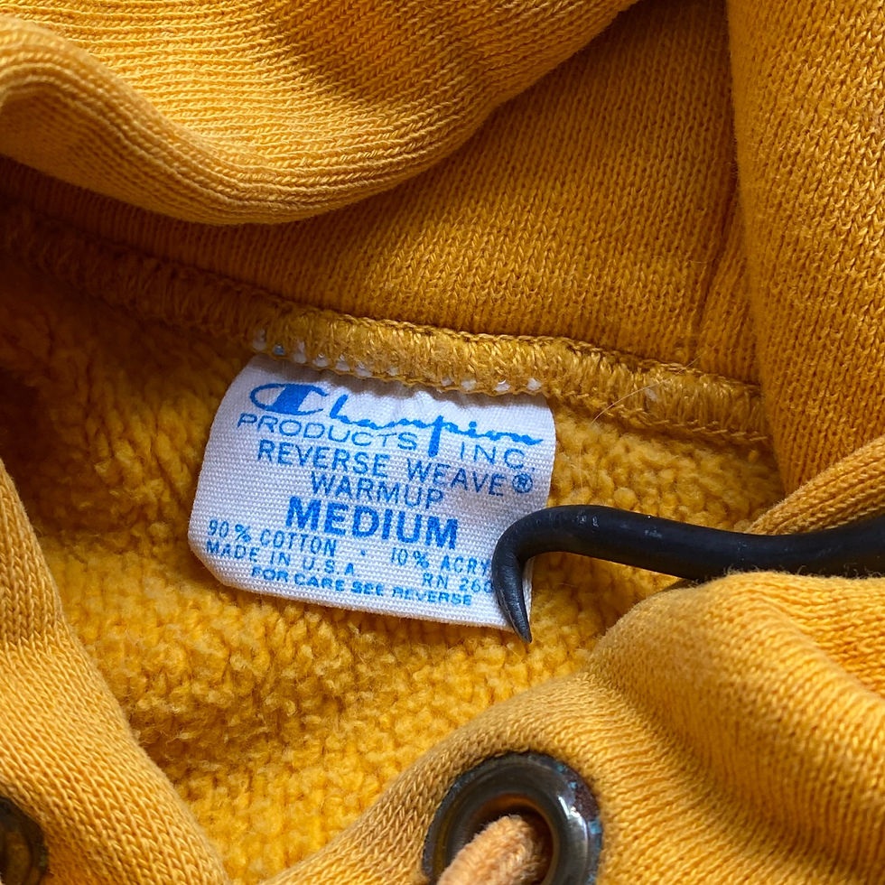 섬네일: 70’s CHAMPION REVERSE WEAVE WITH ONE COLOR TAG