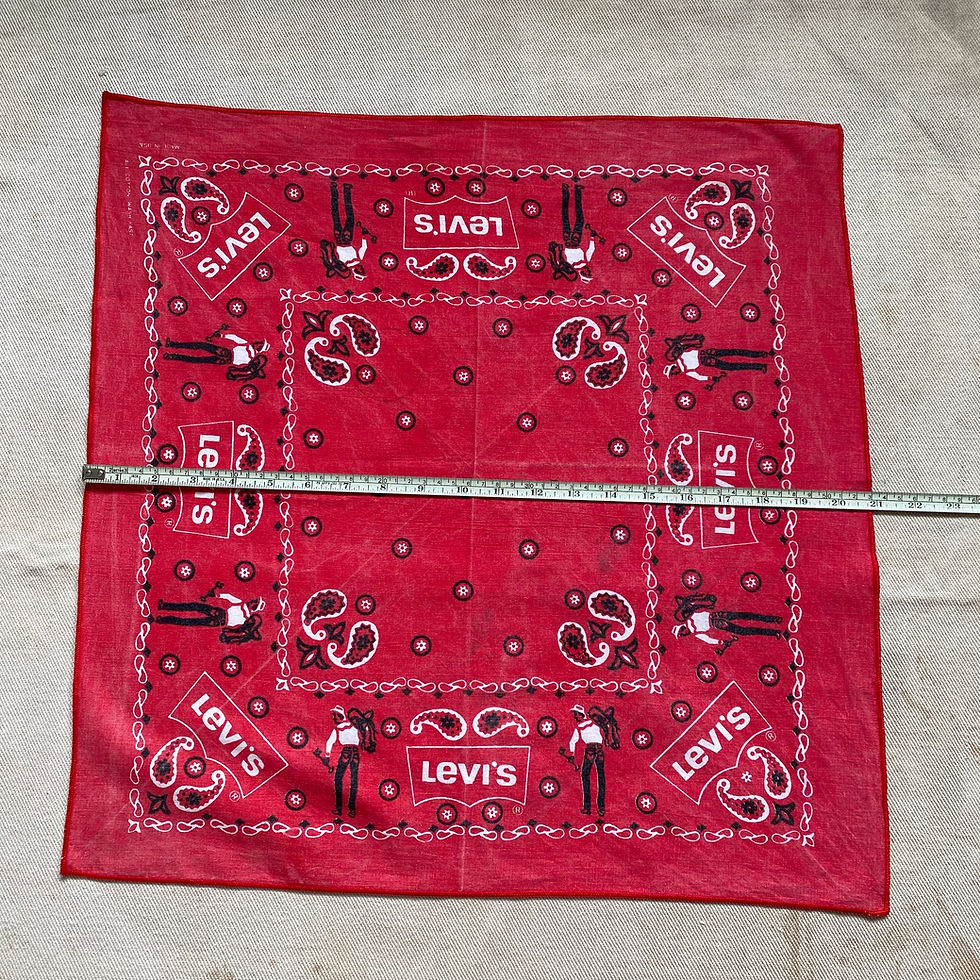 Thumbnail: 70’s LEVI’S SADDLE MAN BANDANA 