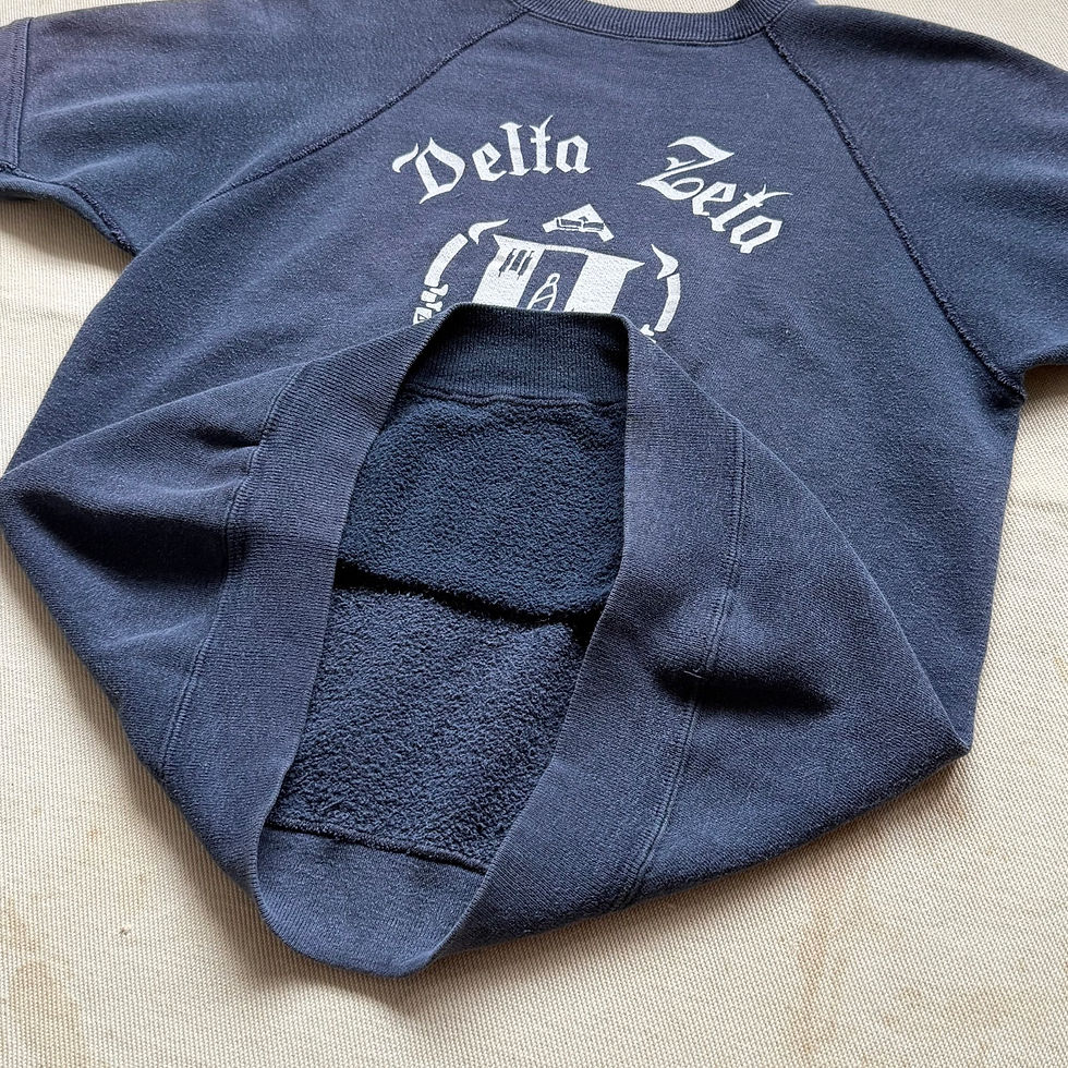 Thumbnail: 70’s UNKNOWN BRAND S/S SWEATSHIRT 