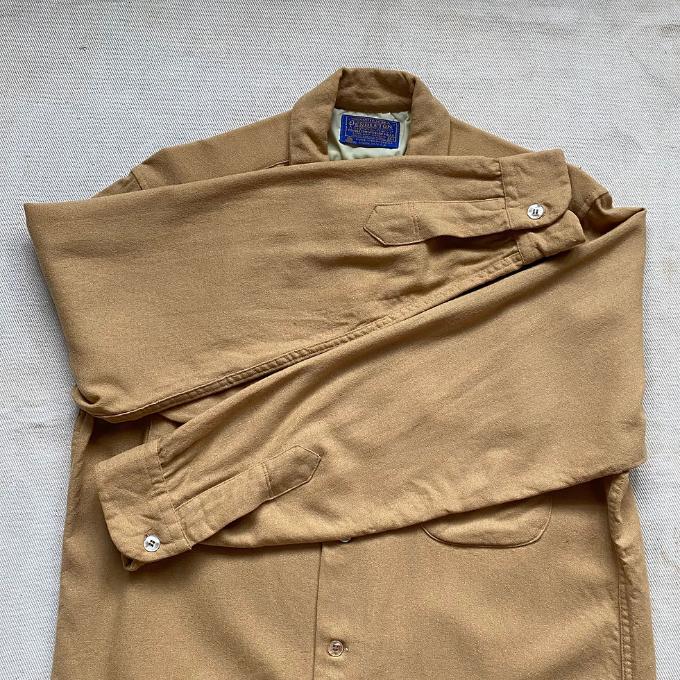 섬네일: 60-70’s PENDLETON WOOL LOOP COLLAR SHIRT 